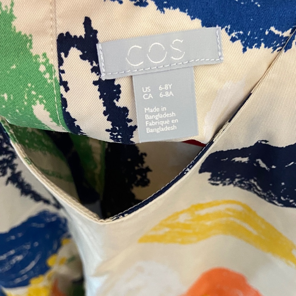 COS Colorful Abstract Print Dress - Picture 2 of 4